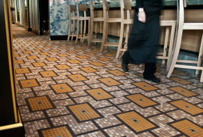 Empire Restaurant Floor tile mosaic Pattern
