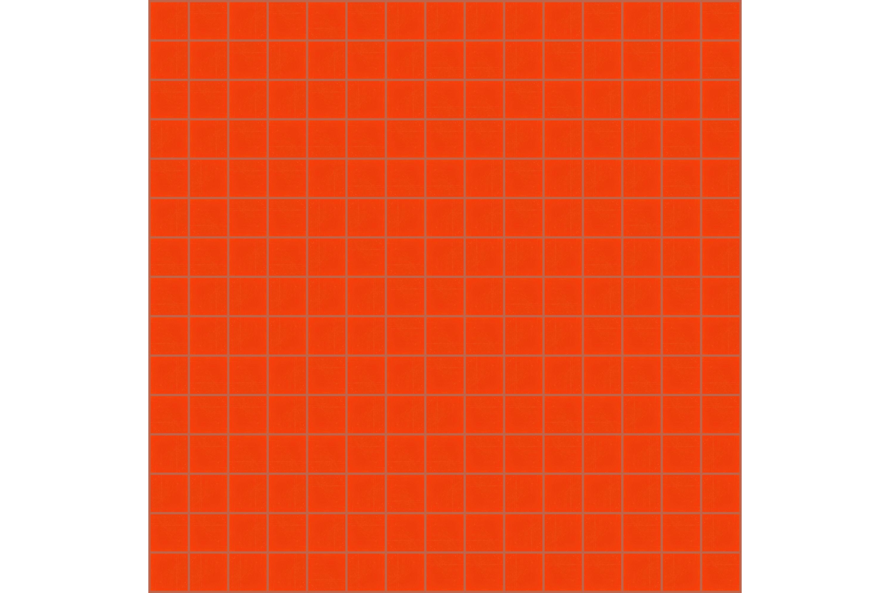 VG-752 Flame Orange Vitreous Glass Mosaic Tile | ARTAIC