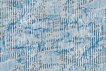 Blue cardboard Contemporary Textural Mosaic by Artaic