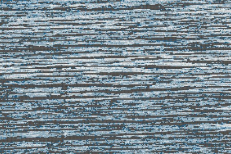 Blue wood grain Contemporary Textural Mosaic by Artaic