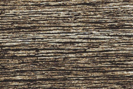 Brown wood grain Contemporary Textural Mosaic by Artaic