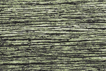 Green wood grain Contemporary Textural Mosaic by Artaic