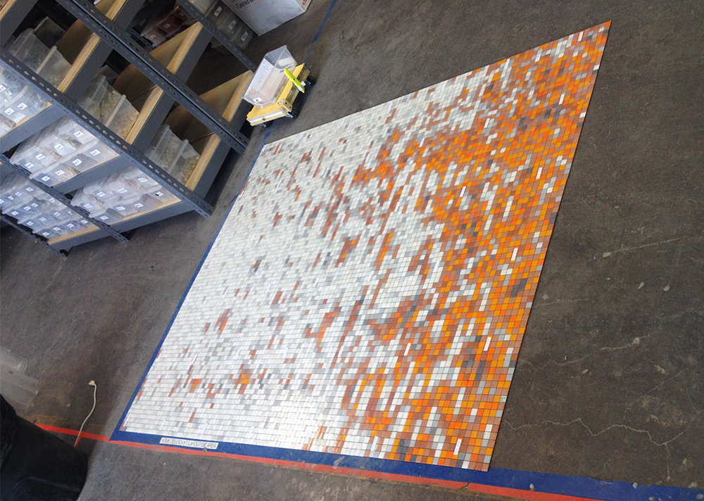 01134061 carbonation tangerine orange residential mosaic tile shower backsplash 3 artaic