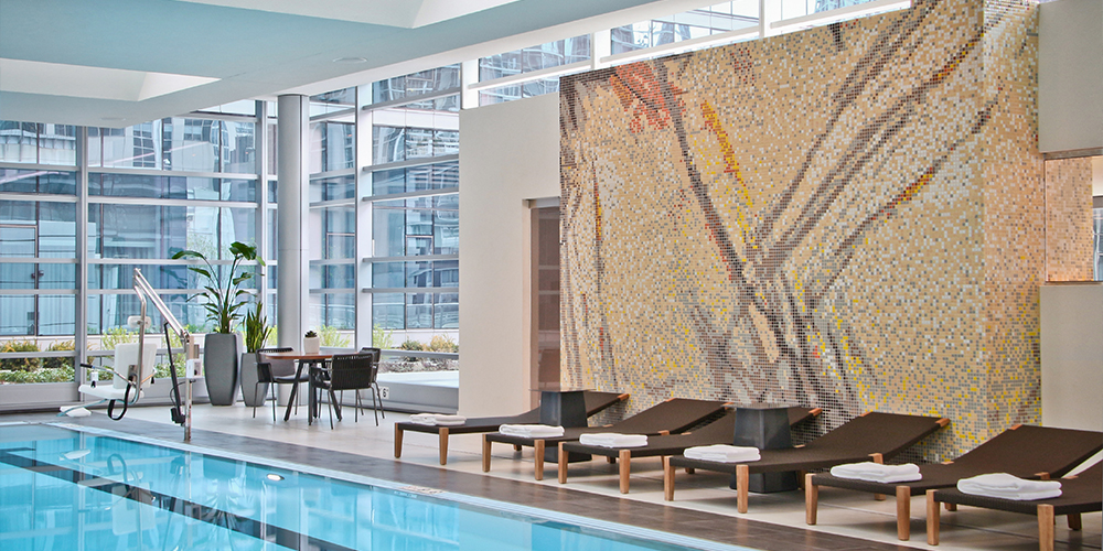 Top Pool Design Tips: Glass Tile Mosaics - Artaic