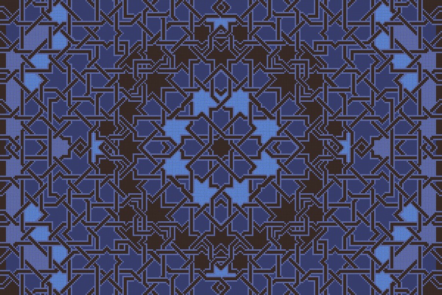blue flowing vines Traditional Geometric Mosaic by Artaic
blue flowing vines Traditional Geometric Mosaic installation by Artaic
blue flowing vines Traditional Geometric Mosaic installation by Artaic
