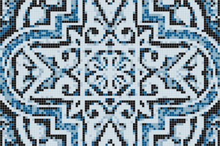 Turquoise flowing vines Traditional Ornamental Mosaic by Artaic
Turquoise flowing vines Traditional Ornamental Mosaic installation by Artaic
Turquoise flowing vines Traditional Ornamental Mosaic installation by Artaic