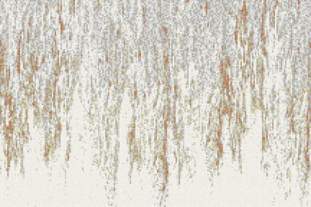 Neutral waterfall Contemporary Abstract Mosaic by Artaic