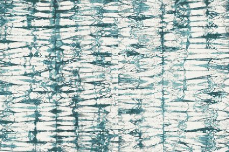Turquoise Snake Skin Contemporary Textural Mosaic by Artaic
