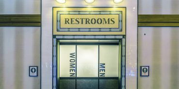 MGM Springfield Restroom Sign