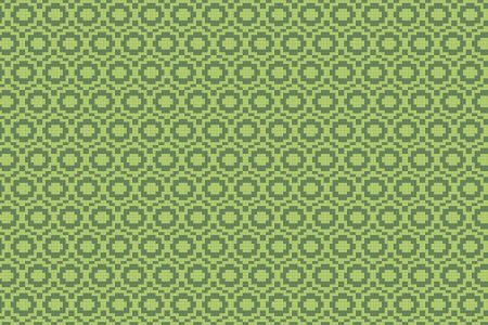 Green Repeating Contemporary Geometric Mosaic by Artaic