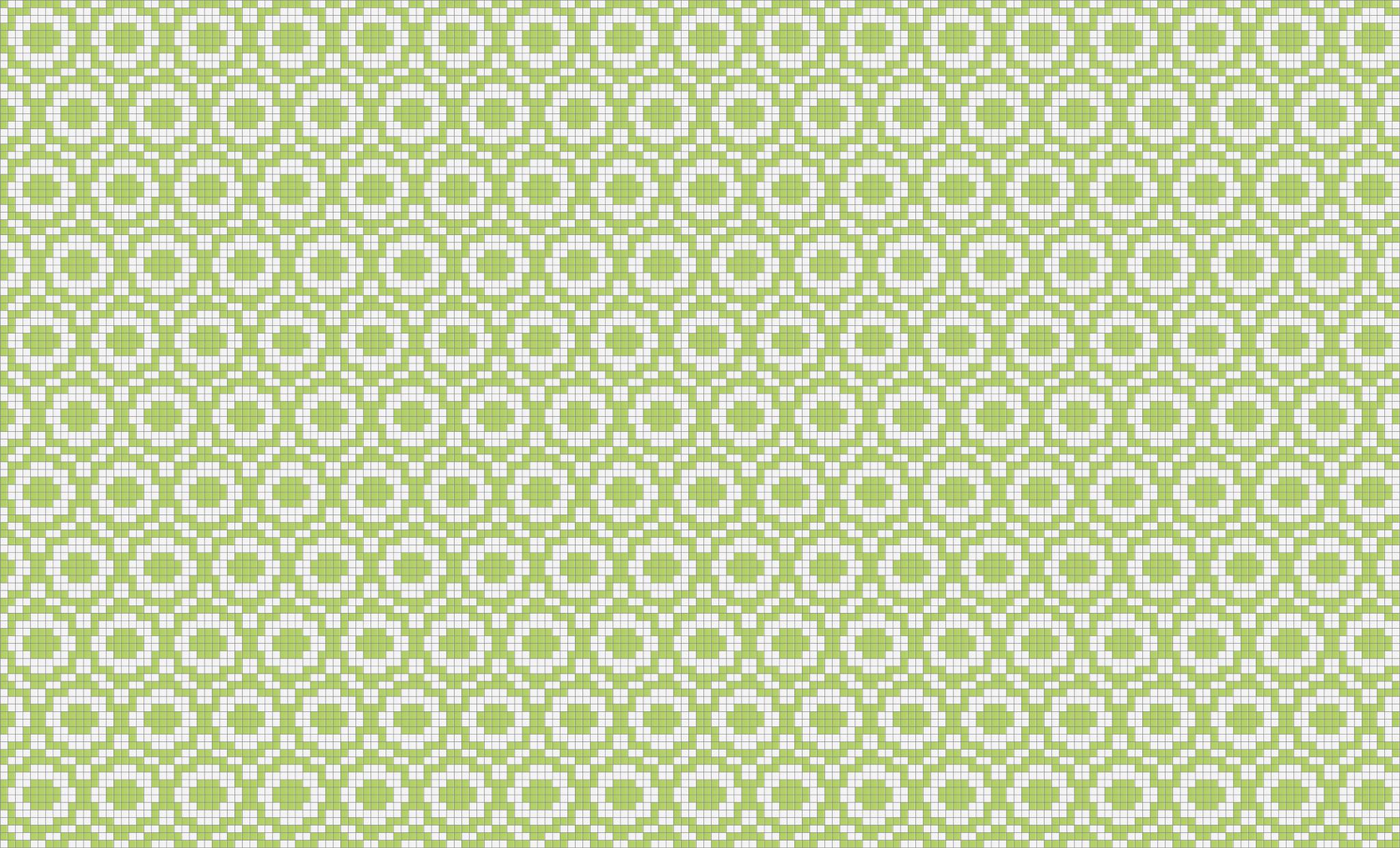 Green water Tile Pattern  Waterflow Everglade by ARTAIC