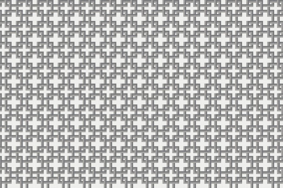 Lattice Titanium Tile Pattern