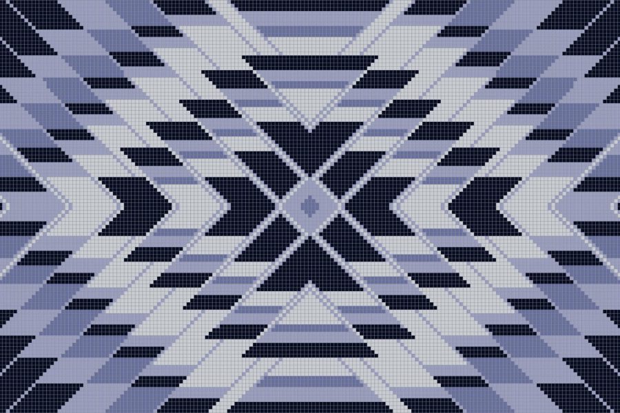Mirage Lavender Tile Pattern