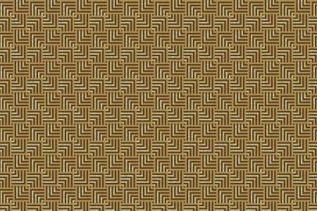 Plateau Gold Tile Pattern