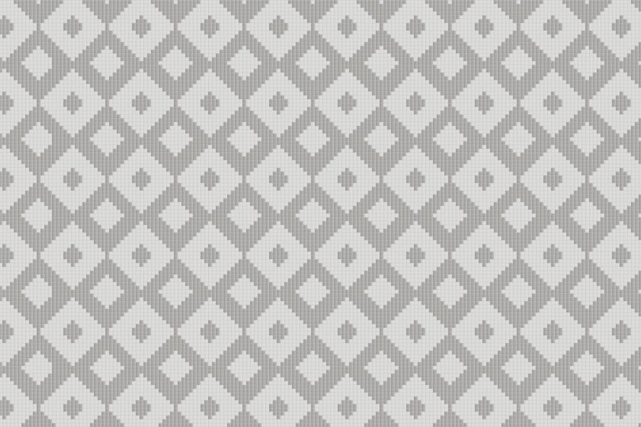 Rhombi Pewter2 Tile Pattern