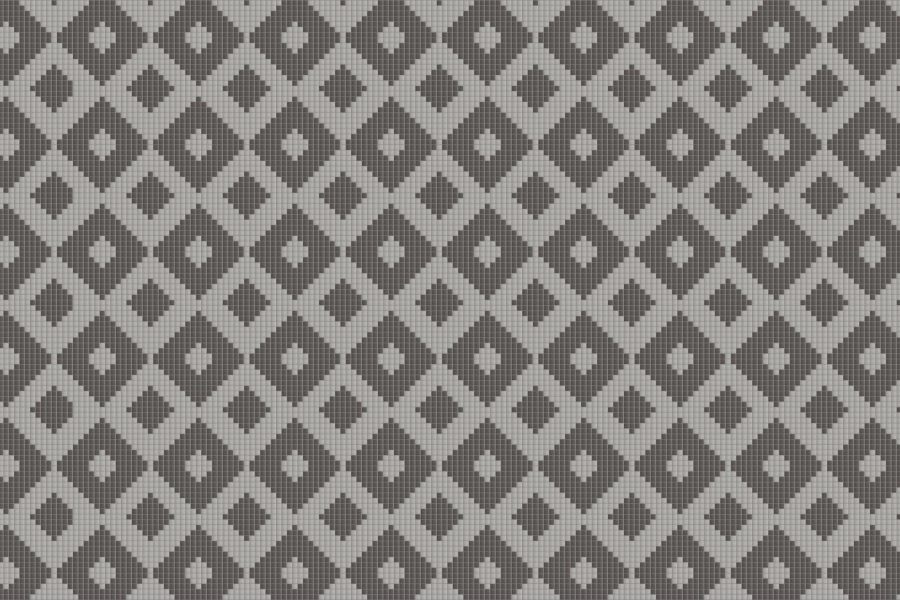 Rhombi Pewter3 Tile Pattern
