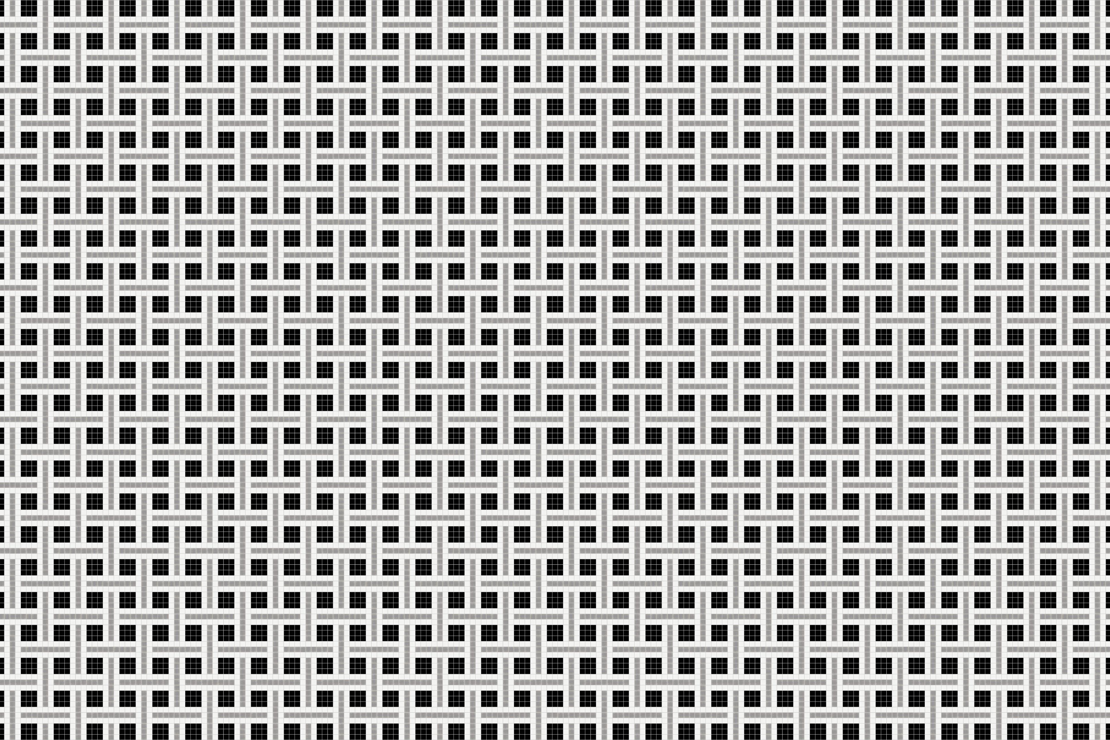 A vector seamless pattern with wire mesh in great condition. Black